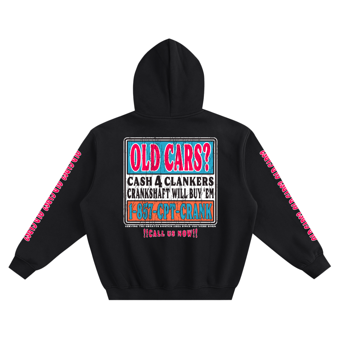 Fleeced Boxy Hoodie