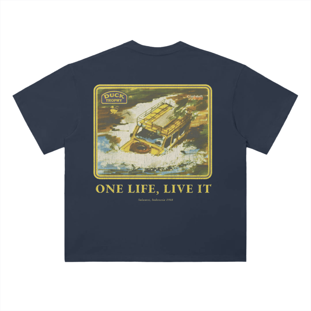 Duck Trophy Heavyweight Tee - Navy