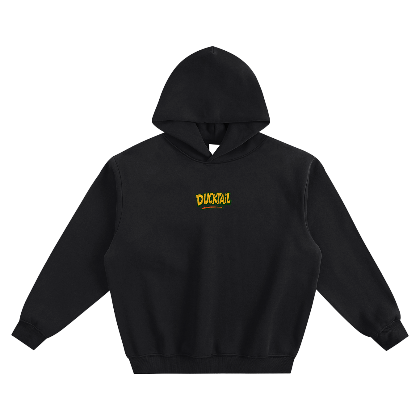 Crankshaft Corner Heavyweight Box Hoodie - Black