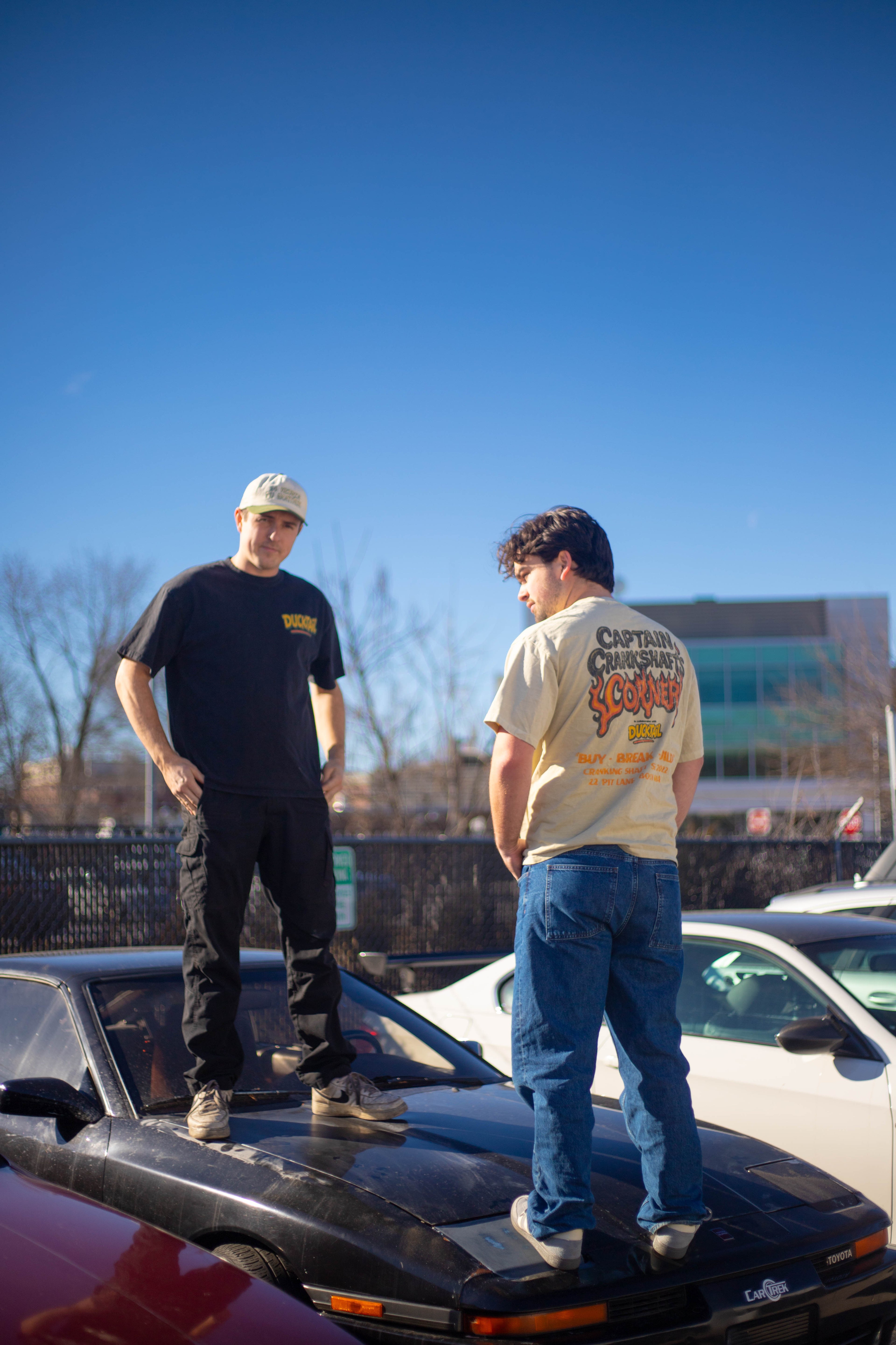 Crankshaft's Corner Heavyweight Tee - Black