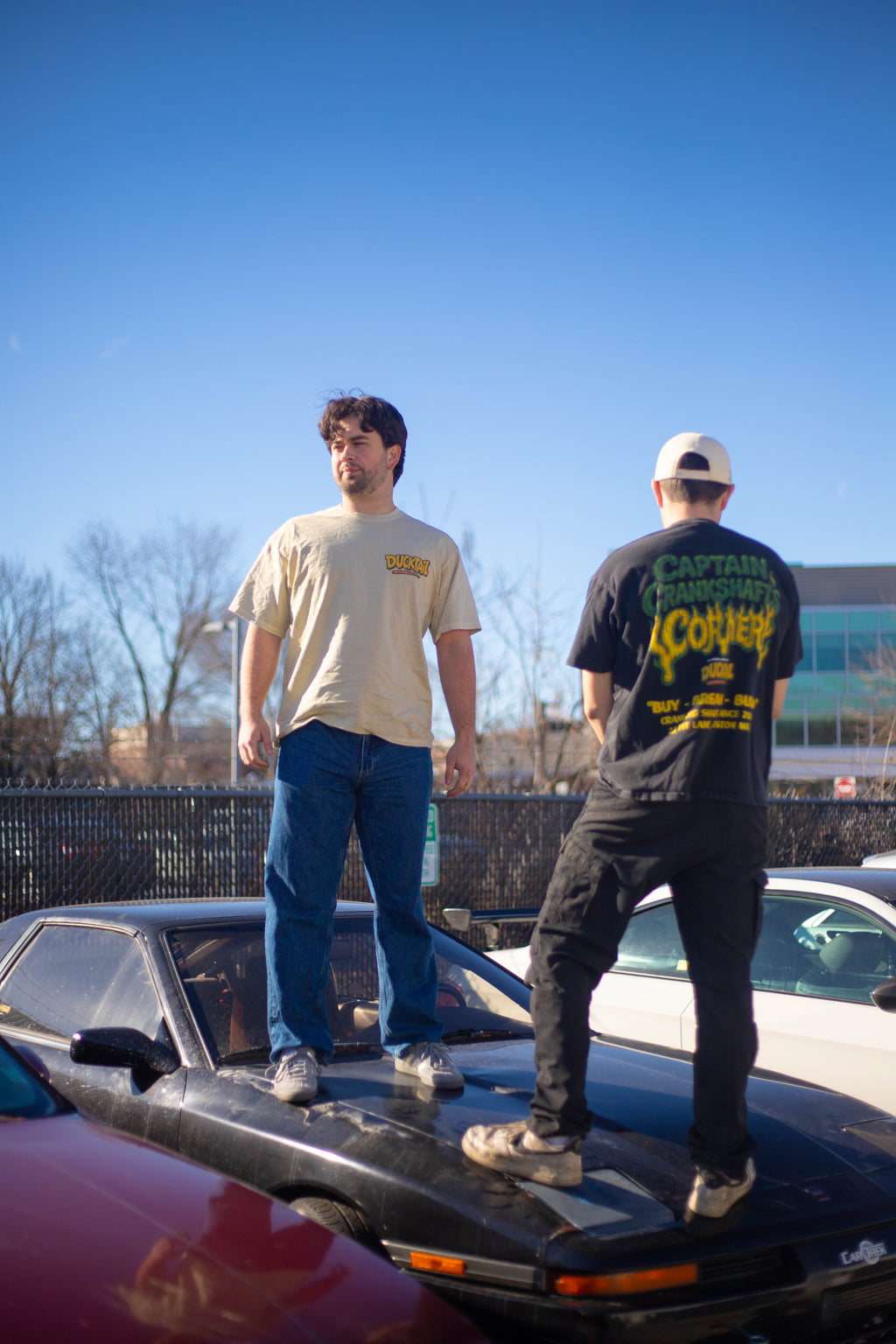 Crankshaft's Corner Heavyweight Tee - Black