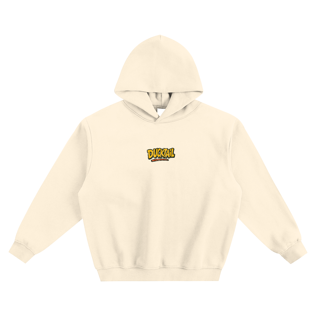 Crankshaft Corner Heavyweight Box Hoodie - Apricot