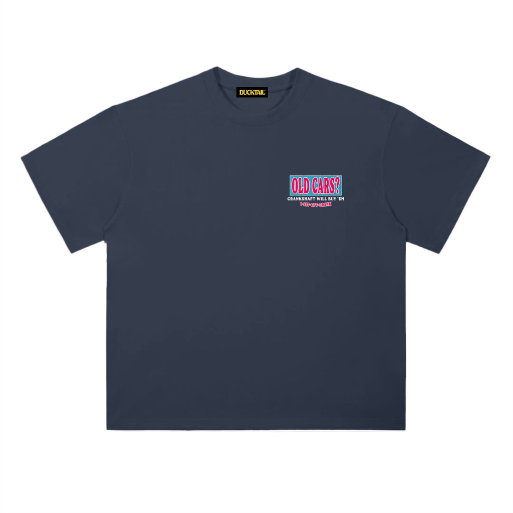 Old Cars Heavyweight Tee - CC x Ducktail