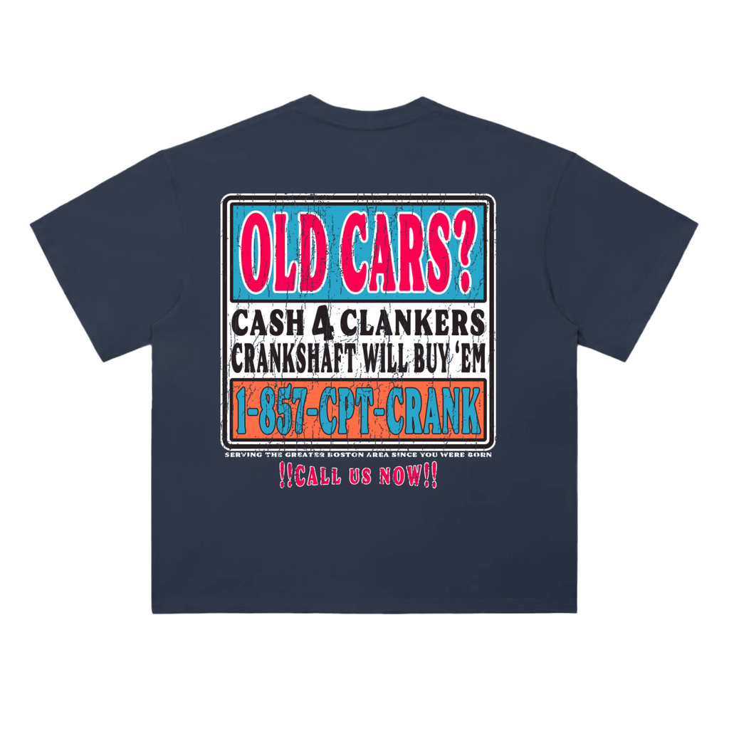 Old Cars Heavyweight Tee - CC x Ducktail