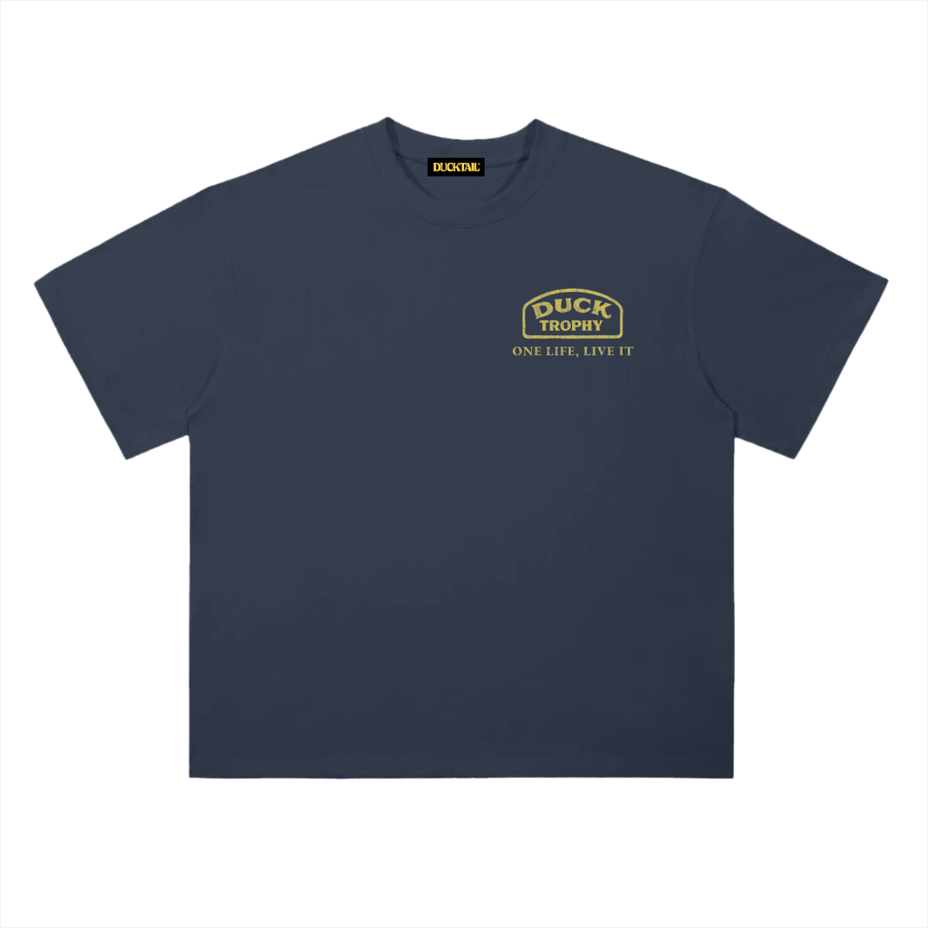 Duck Trophy Heavyweight Tee - Navy